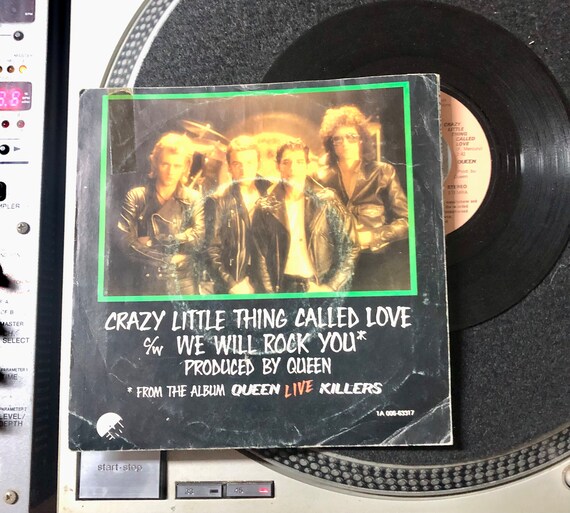 Queen - Crazy Little Thing Called Love 1979 Vinyl 45 RPM - Etsy