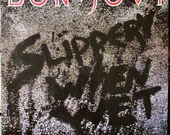 1986 Bon Jovi – Slippery When Wet , Vinyl, LP, Album