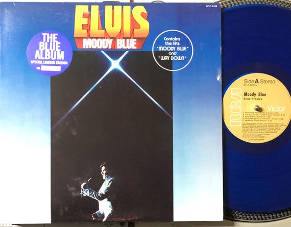 1977 (limited Edition, Numbered) Elvis Presley - Moody Blue