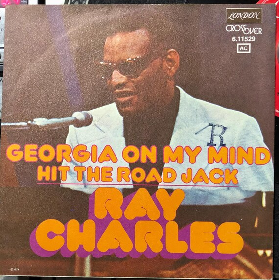 1974 Ray Charles – Hit the Road Jack / Georgia on My Mind , Vinyl