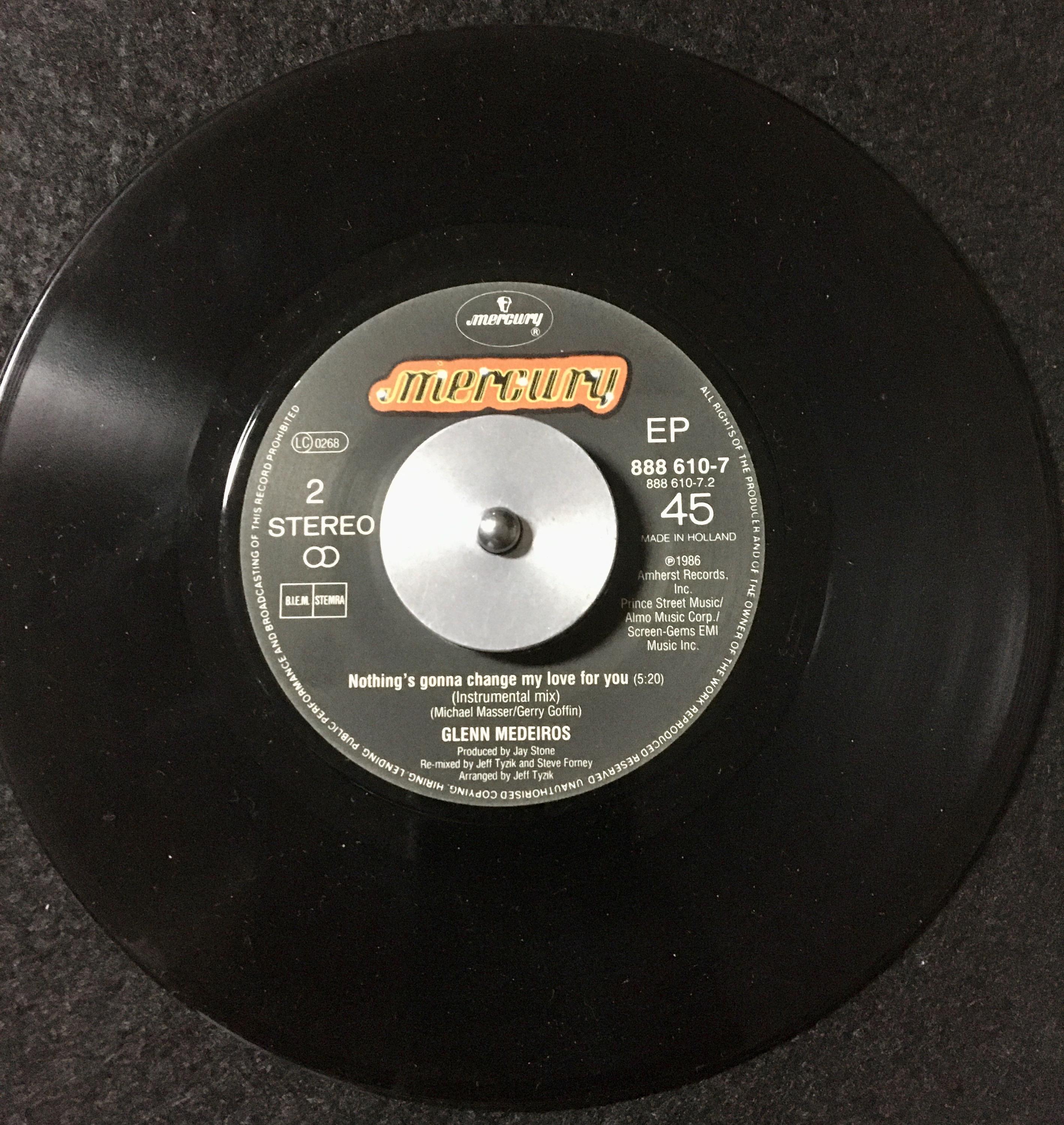 Glenn Medeiros - Nothing's Gonna Change My Love for You Vinyl 7