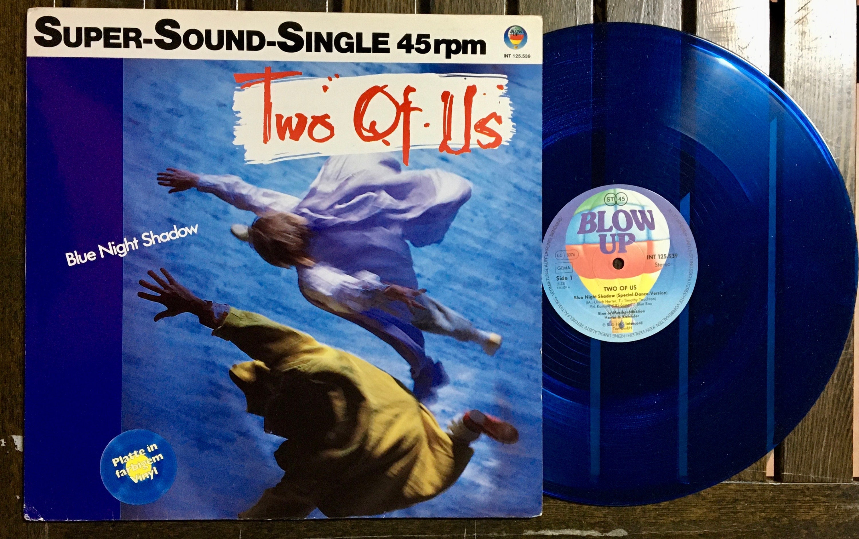 1985 Two of Us - Blue Night Shadow Vinyl: 12