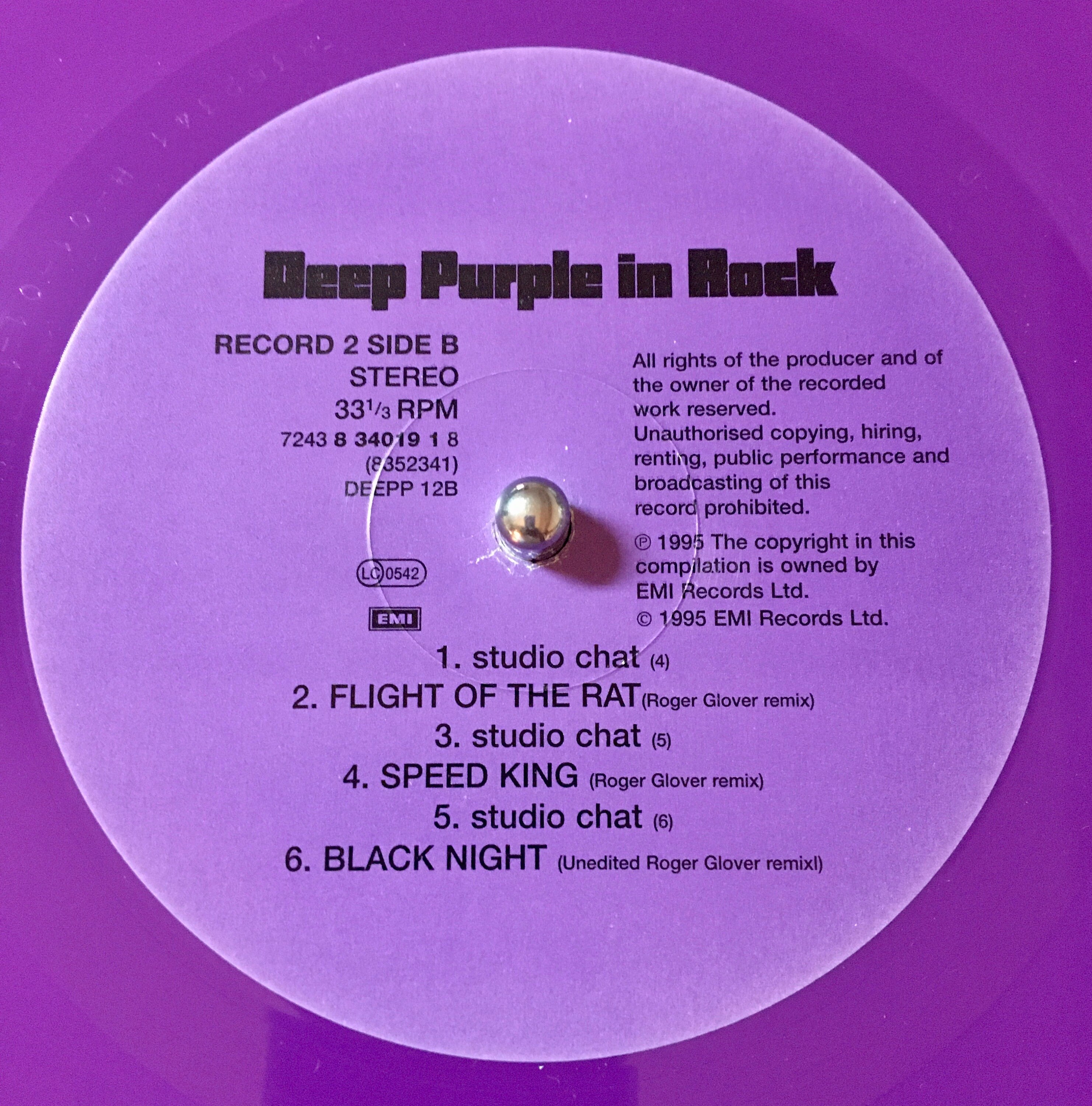 【LP】 Deep Purple / In Rock Deep Purple – In Rock – Vinyl (Flipback, LP, Album), 1970