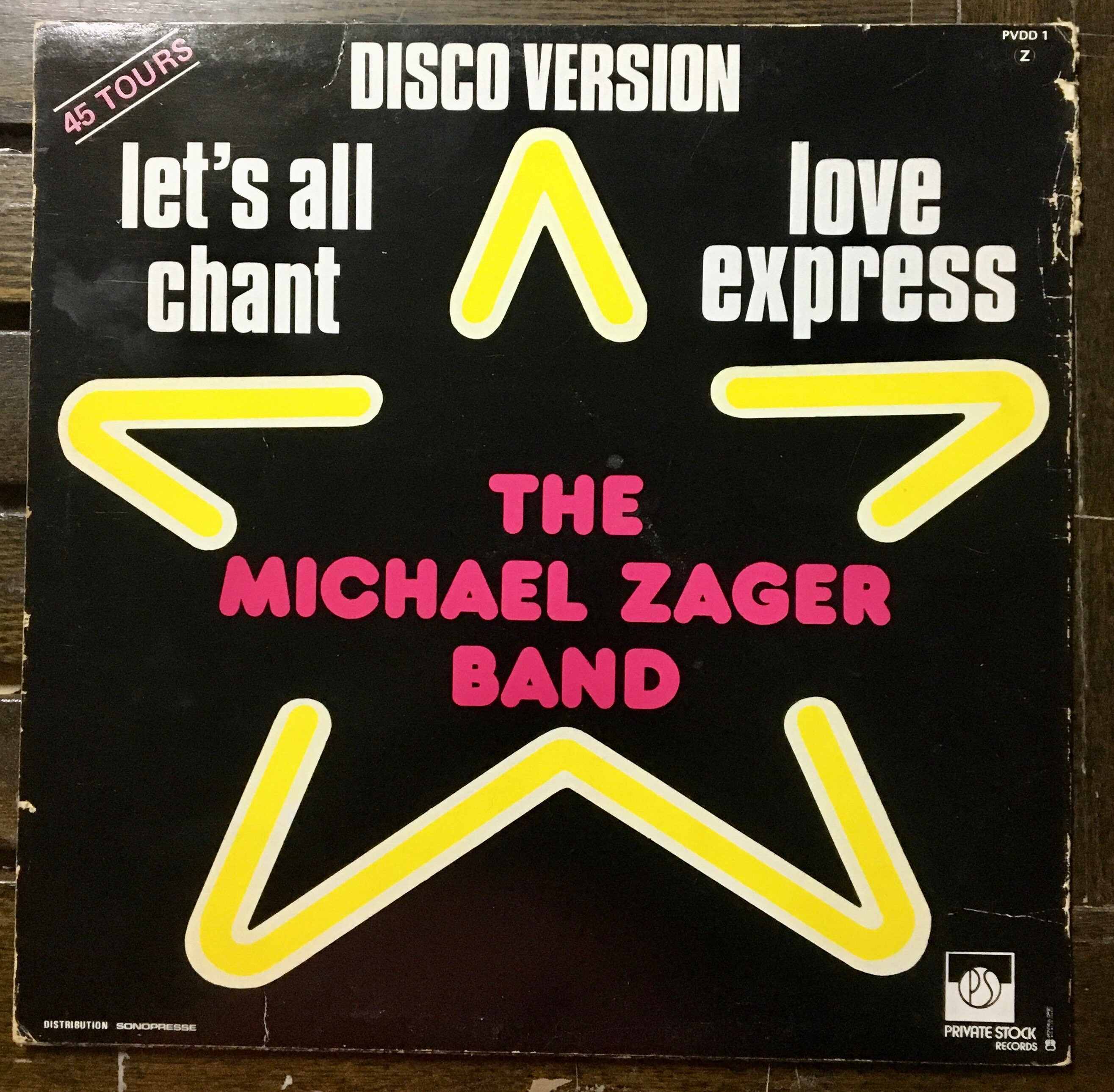 スーパーセール期間限定 Zager Michael the 1978 Band Express Love / Chant All Let's – アート・デザイン・音楽