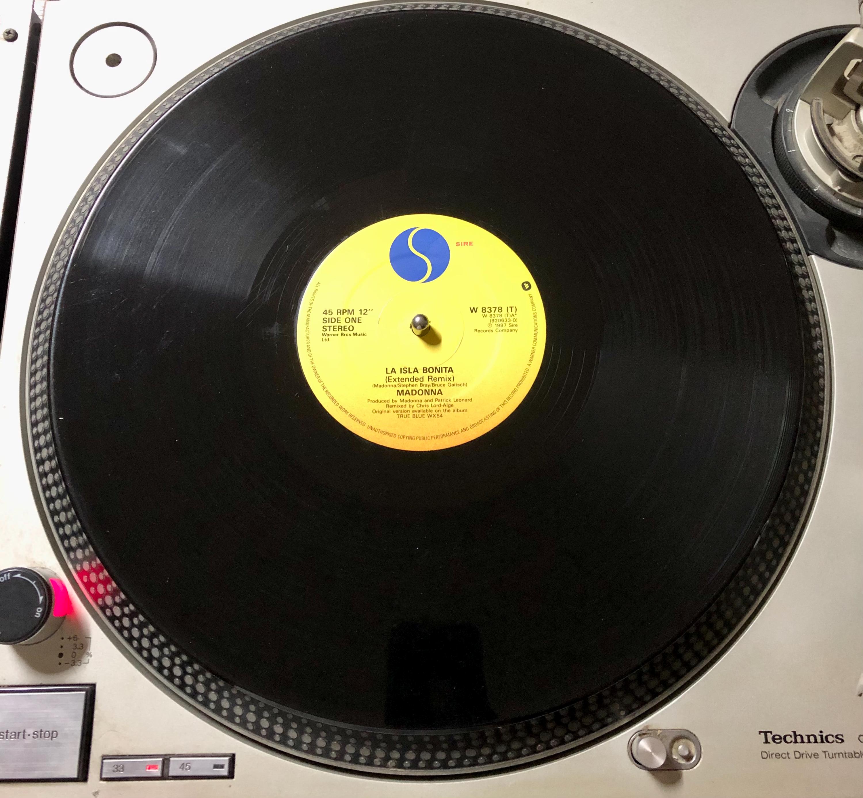マドンナ　La Isla Bonita　オーストラリア盤 12”レコード MADONNA / La Isla Bonita (12) / Sire | WAXPEND RECORDS