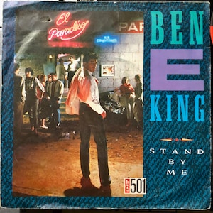 1987 Ben E. King / The Coasters – Cuenta conmigo / Yakety Yak, vinilo, 7"