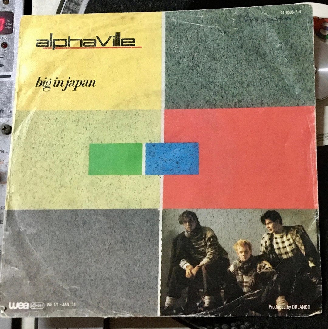 J***ページ 1984 Alphaville – Big in Japan , Vinyl, 7