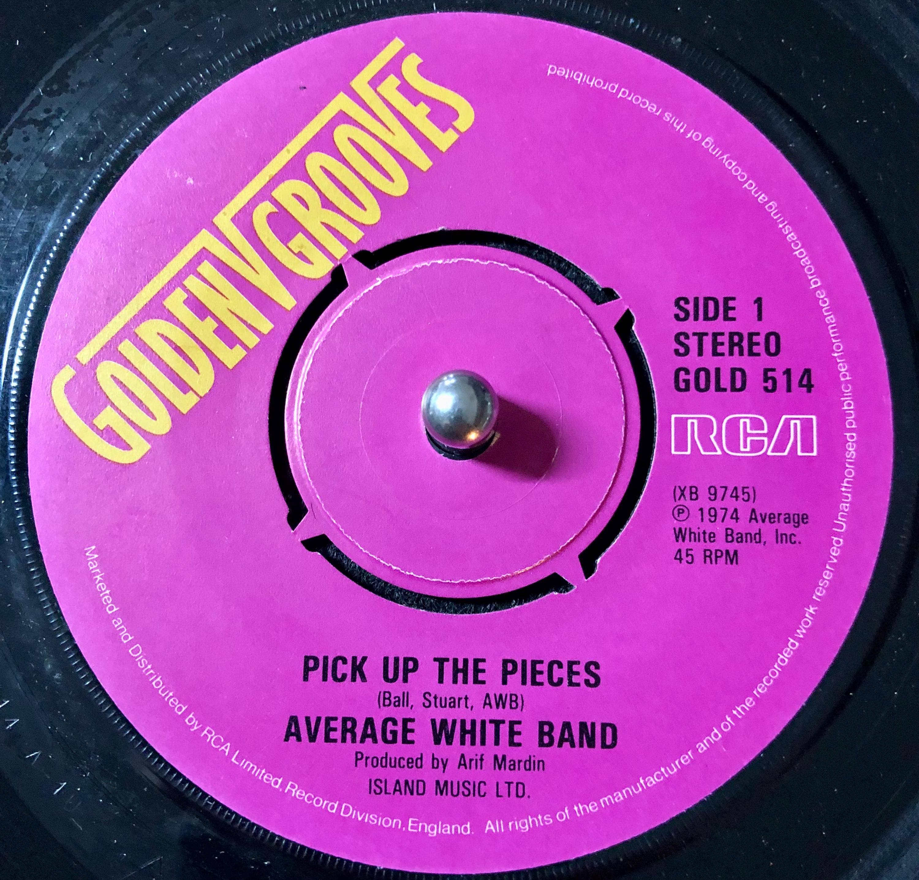 45 Rpm Cake 1981 Average White Band - Pick up the Pieces / Cut the Cake , Vinyl, 7 ...
