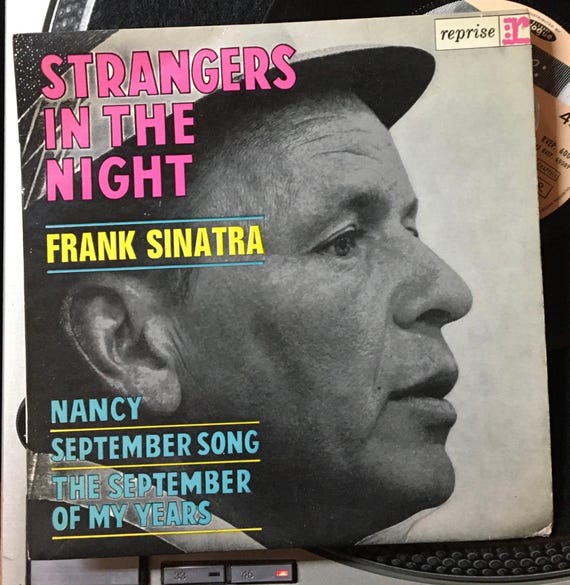 1966 Rare - Frank Sinatra – Strangers in the Night , Vinyl, 7