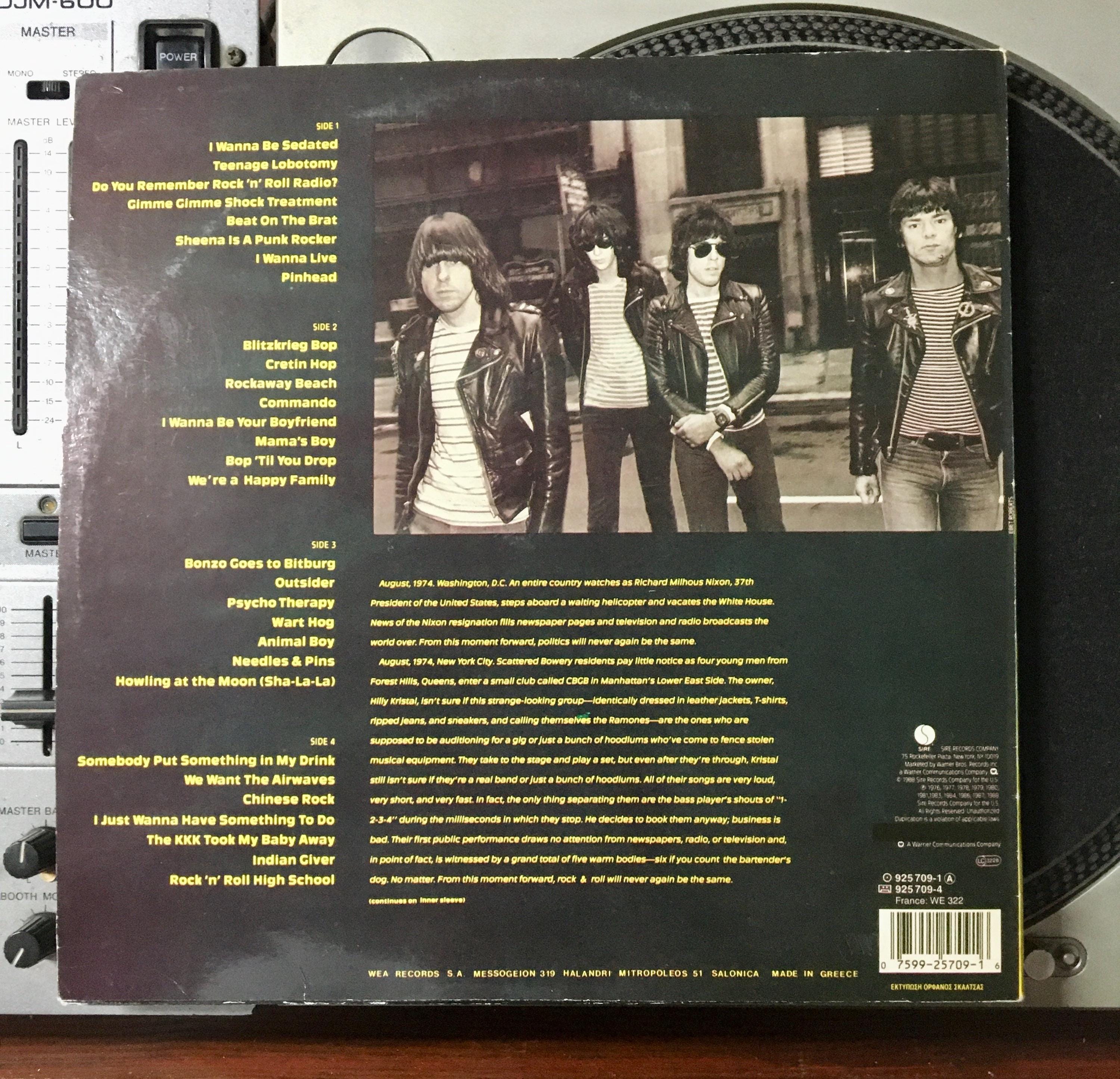 1989 Ramones - Ramones Mania 2 × Vinyl, LP, Compilation Rare