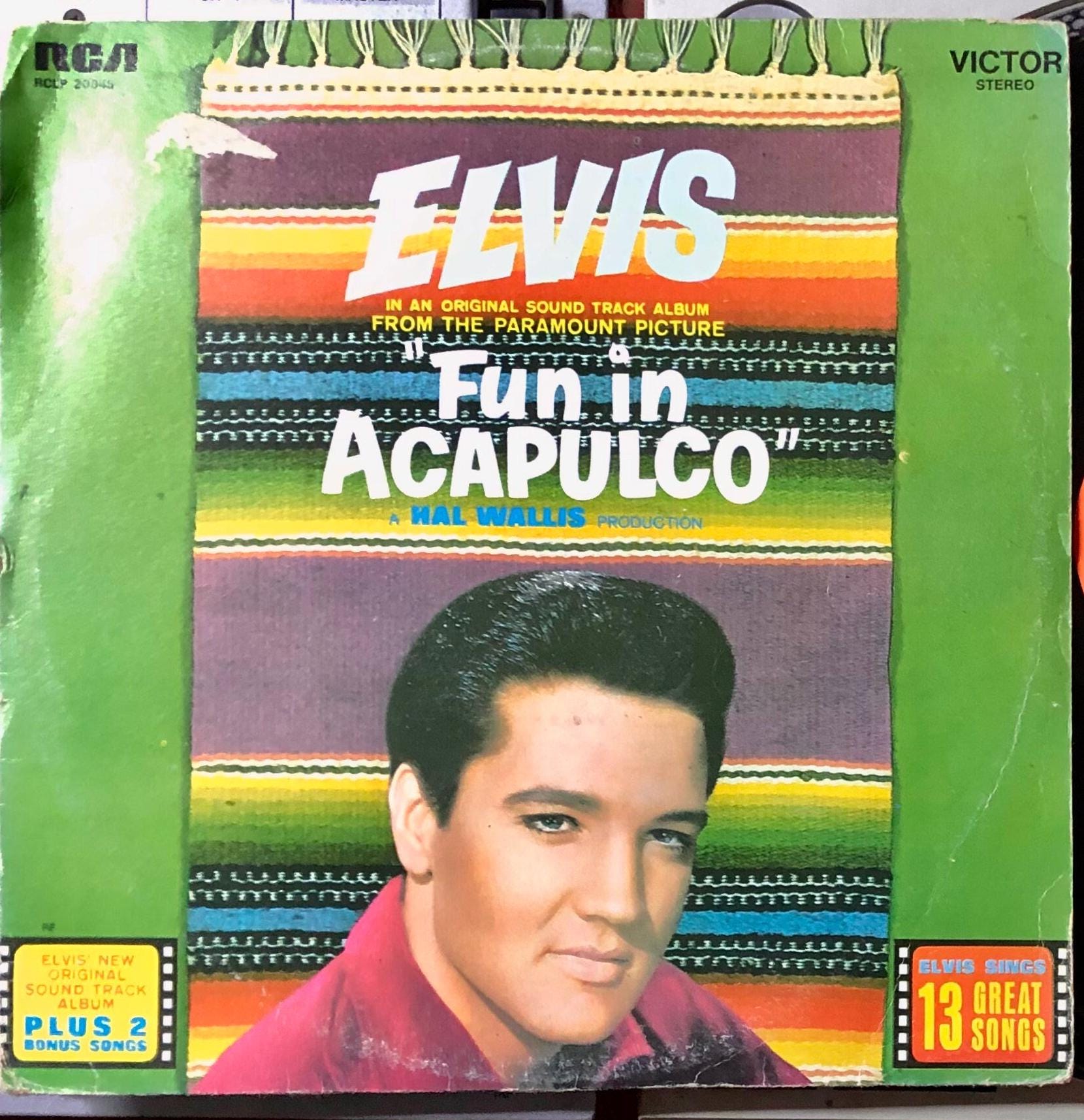 Fun in Acapulco レコード　帯付 Elvis Presley - Fun In Acapulco, Vinyles, 33 tours, Album, Stéréo