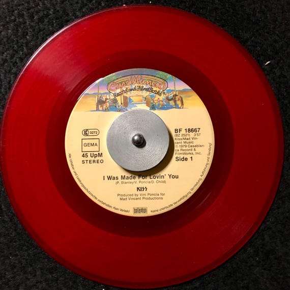 1979 Kiss – I Was Made for Lovin' You , Vinyl, 7