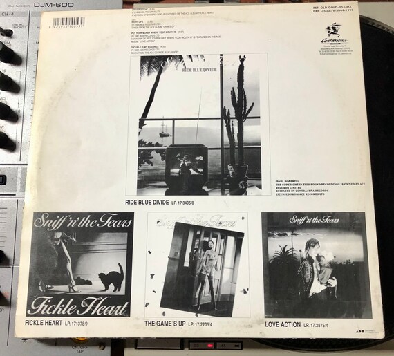 1982 Sniff 'n' the Tears - Driver's Seat Vinyl 12