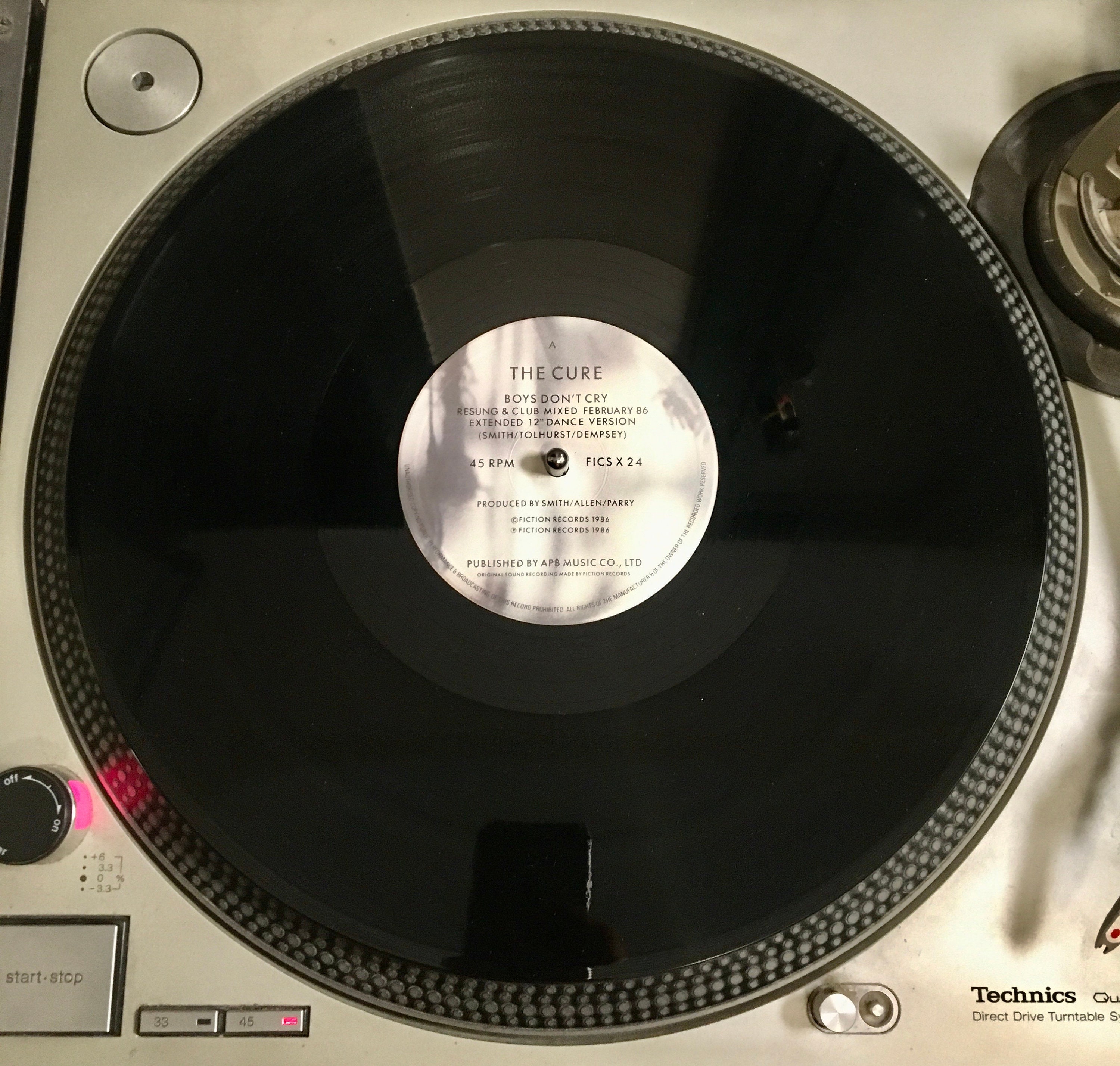 1986 the Cure – Boys Don't Cry (new Voice • Club Mix) Vinyl, 12