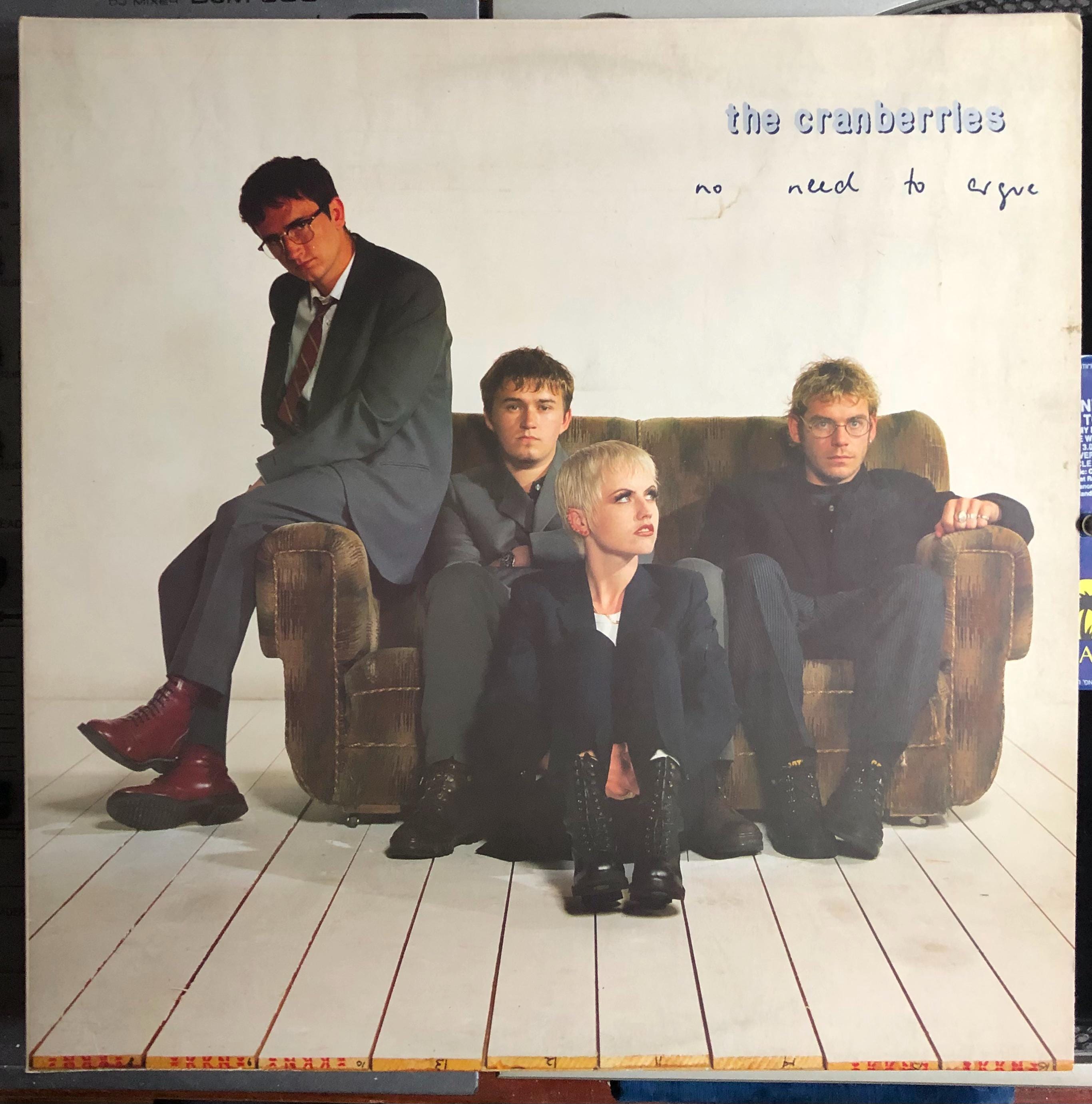 1995 Rare Greek Press the Cranberries - No Need to Argue Vinyl, LP