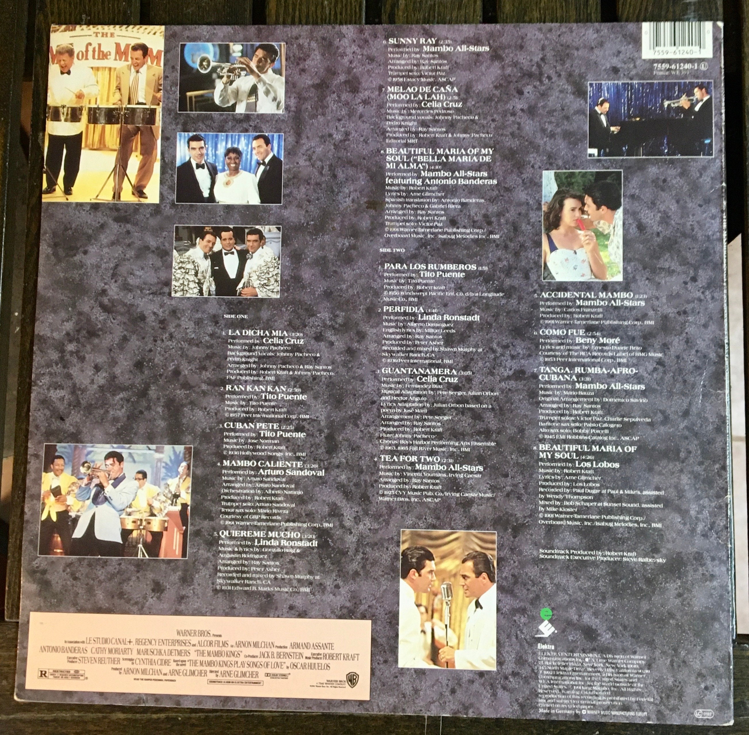 The Mambo Kings サウンドトラック CD Carlos Franzetti, Robert Kraft - Mambo Kings - Amazon.com Music