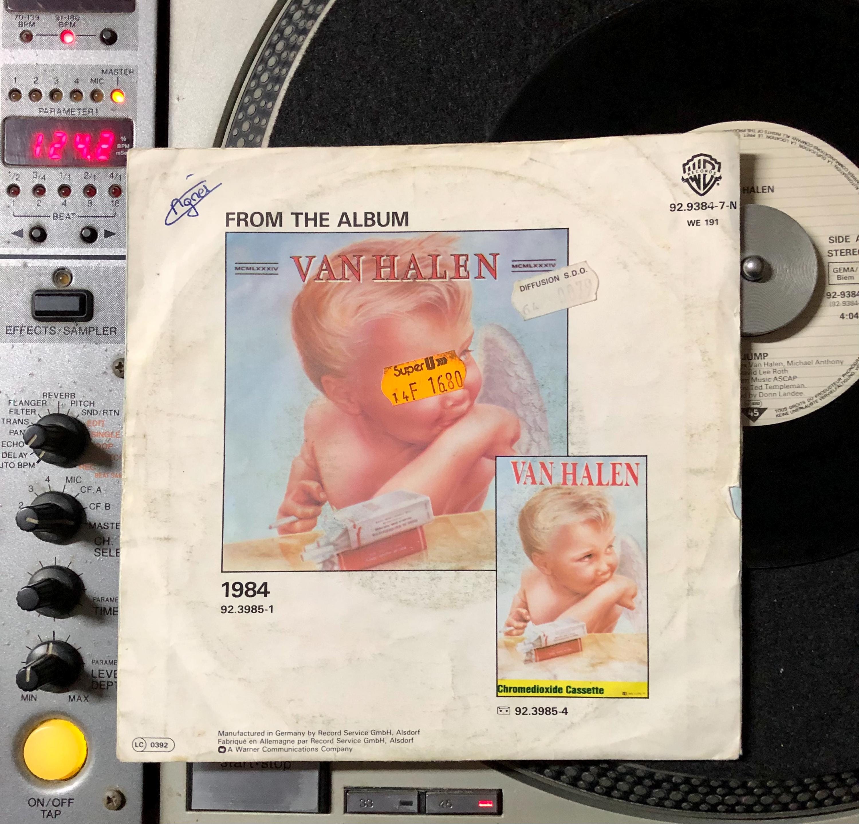 1984 ヴァン・ヘイレン – ジャンプ! ビニール、7インチ、45 RPM