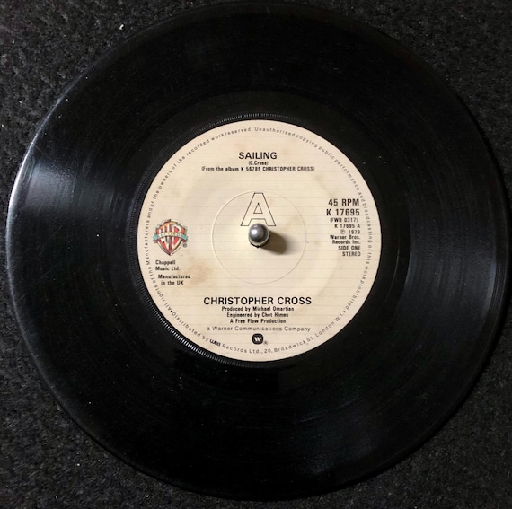 1980 Christopher Cross - Sailing , Vinyl, 7