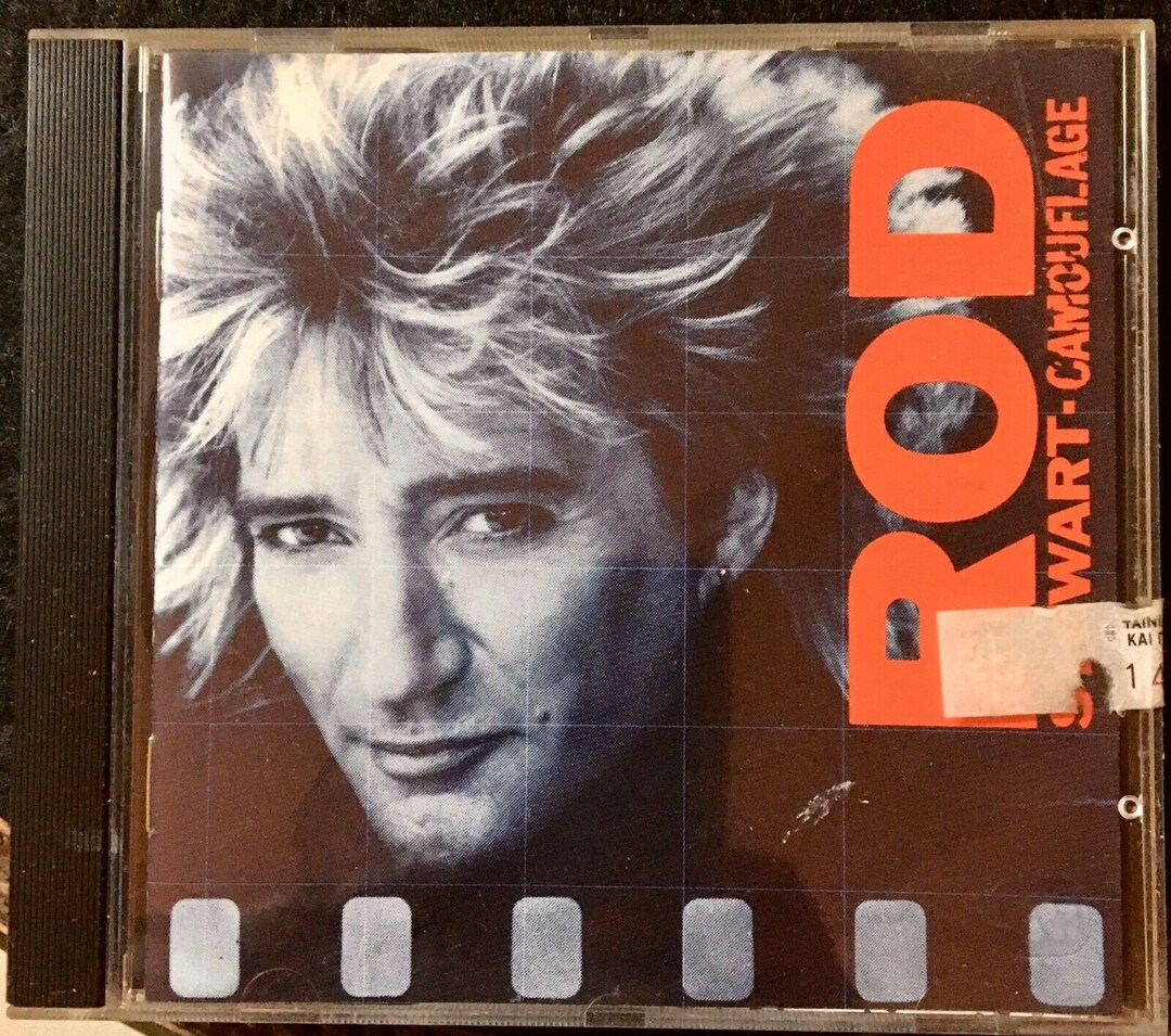 CD - Rod Stewart - Camouflage CD, Album - Etsy