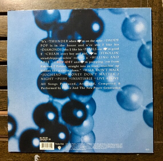 1991 Prince & the New Power Generation – Diamonds and Pearls 2 X