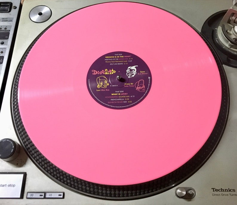 Deeelite Groove is in the Heart / What is Love Vinyl, 12, 33 RPM