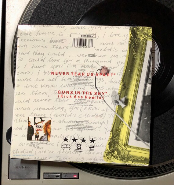 1986 INXS – Never Tear Us Apart , Vinyl, 7