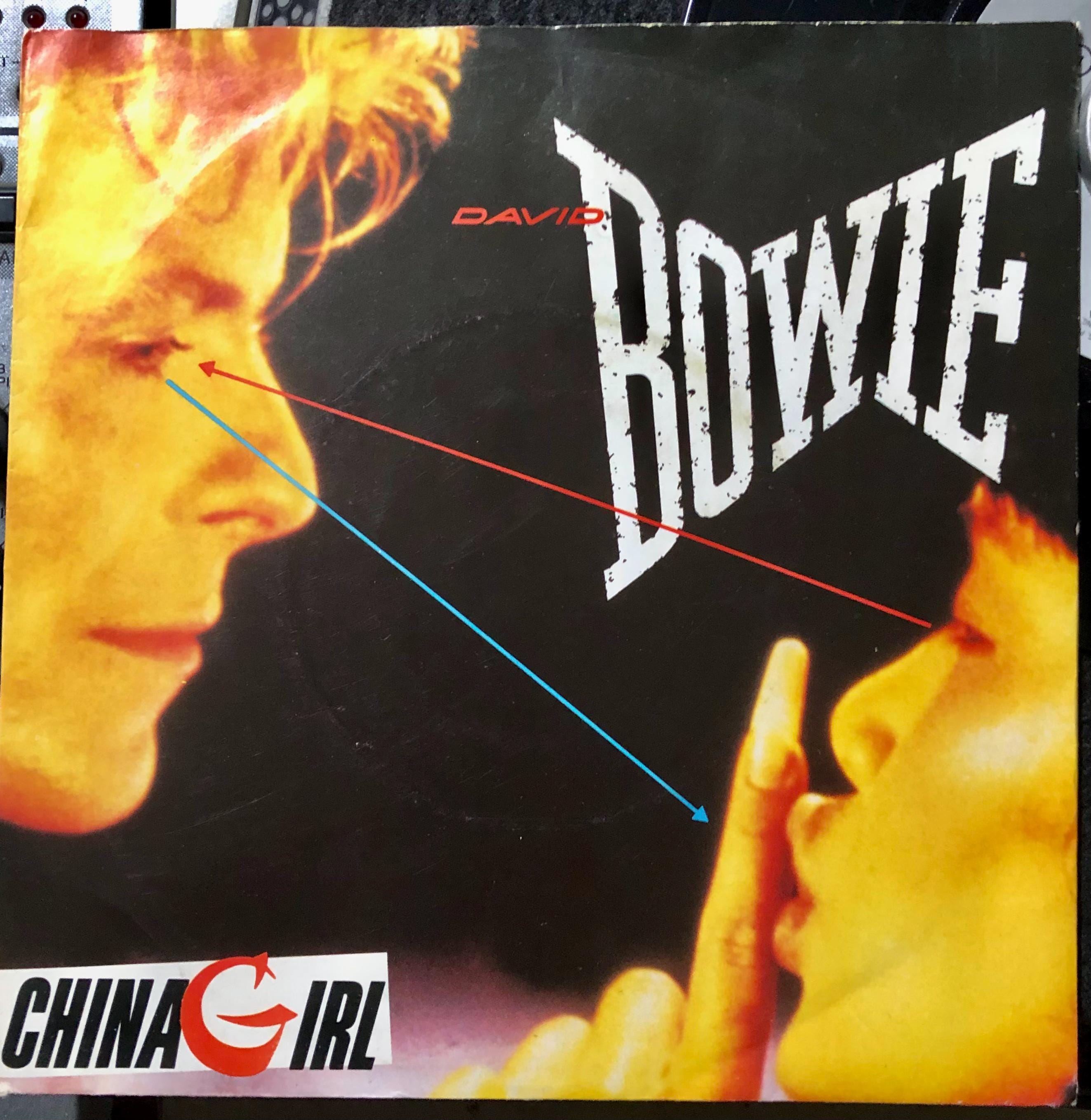 デヴィッド・ボウイ チャイナ・ガール 7インチレコード 1983 デヴィッド・ボウイ – チャイナ・ガール、レコード、7インチ、45