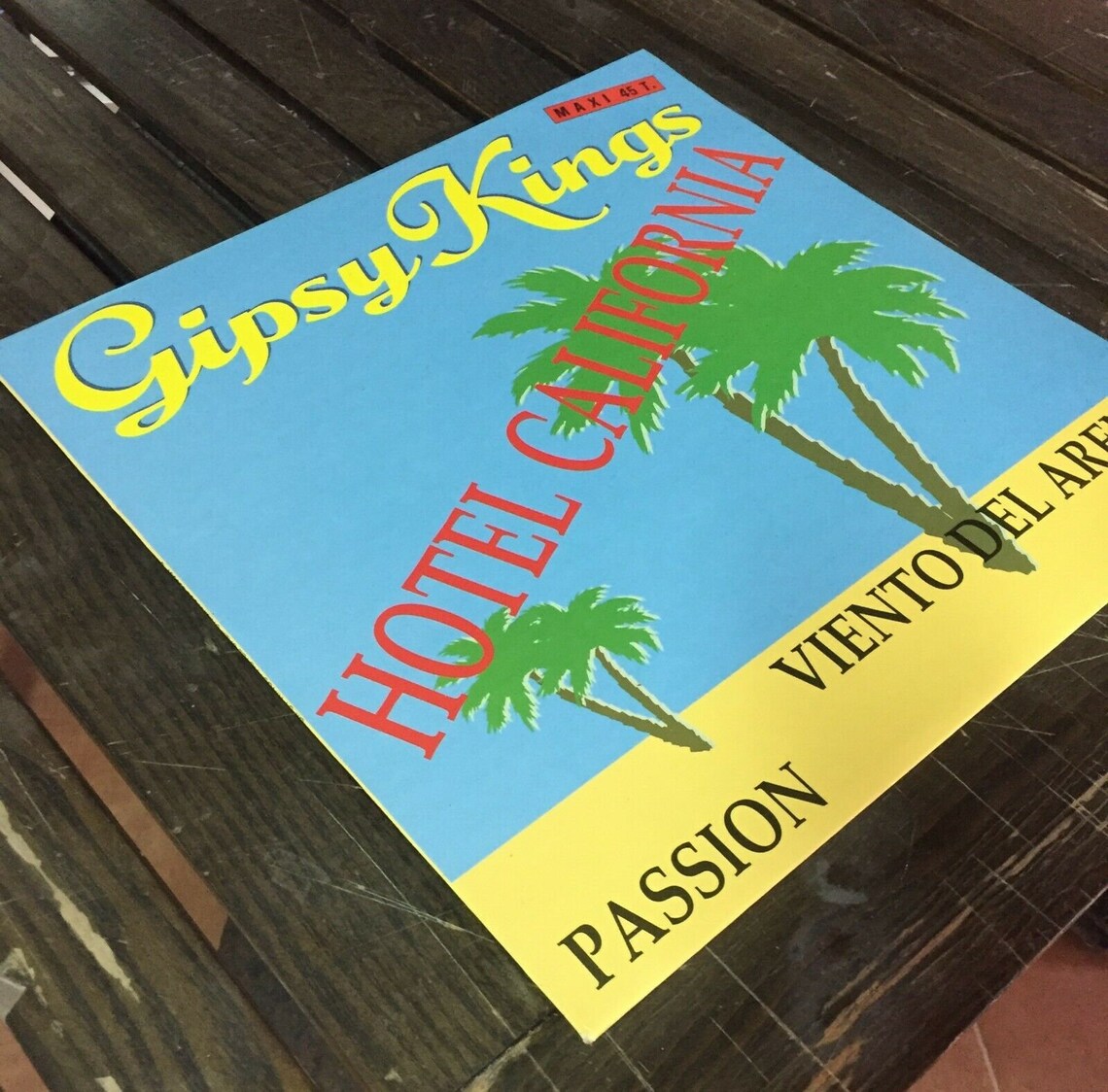 1991 Gipsy Kings Hotel California Vinyl 12 45 RPM Etsy