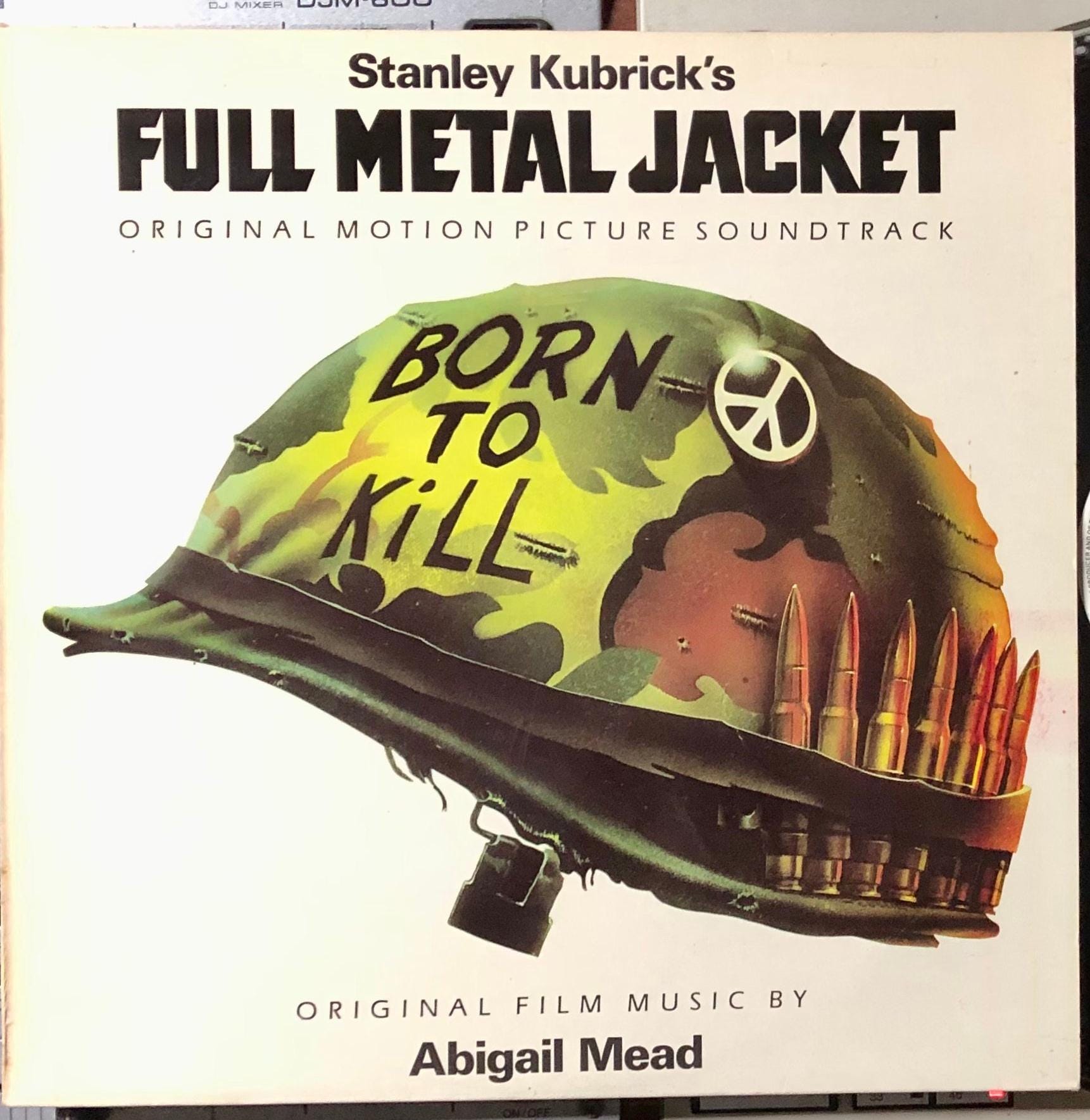 Full Metal Jacket OST Vinyl LP - 1987 Rare Greek Press - Etsy