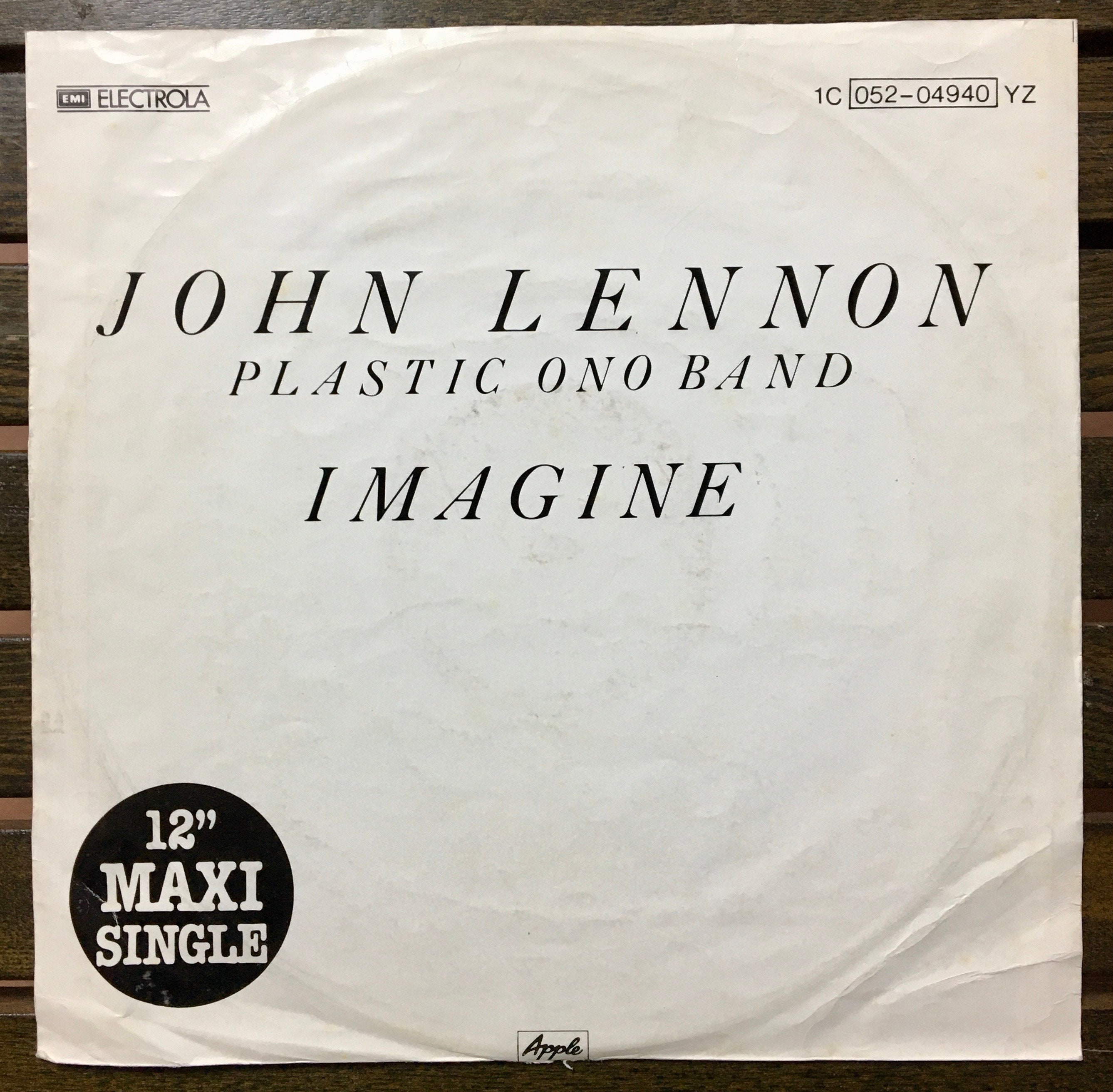 John Lennon Plastic Ono Band Imagine UK盤 John Lennon Plastic Ono Band Imagine UK盤