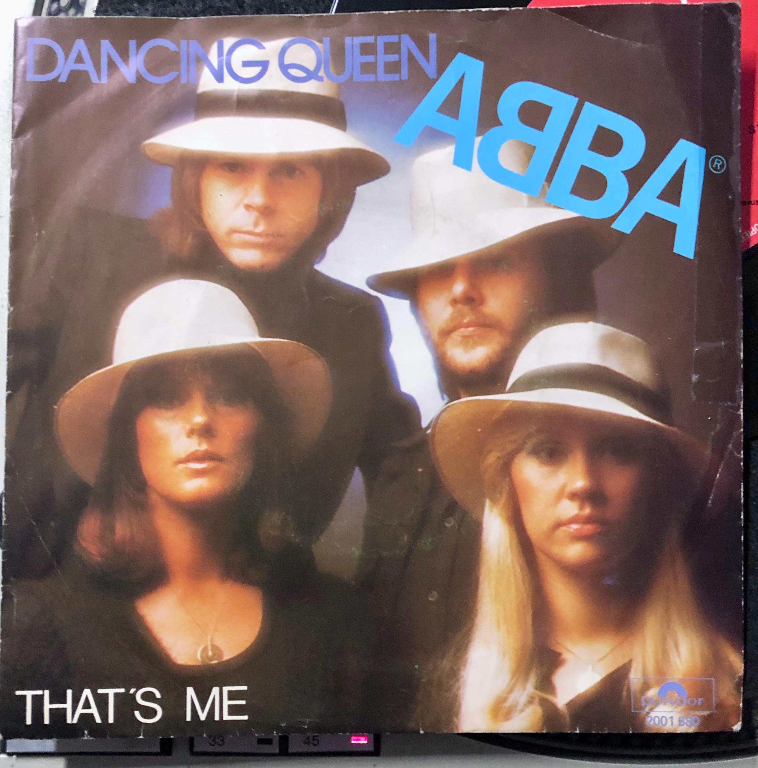 1976 ABBA - Dancing Queen、レコード、7インチ、45回転、シングル