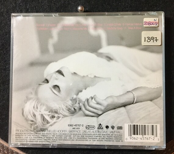 MADONNA - GREECE CD ALBUM