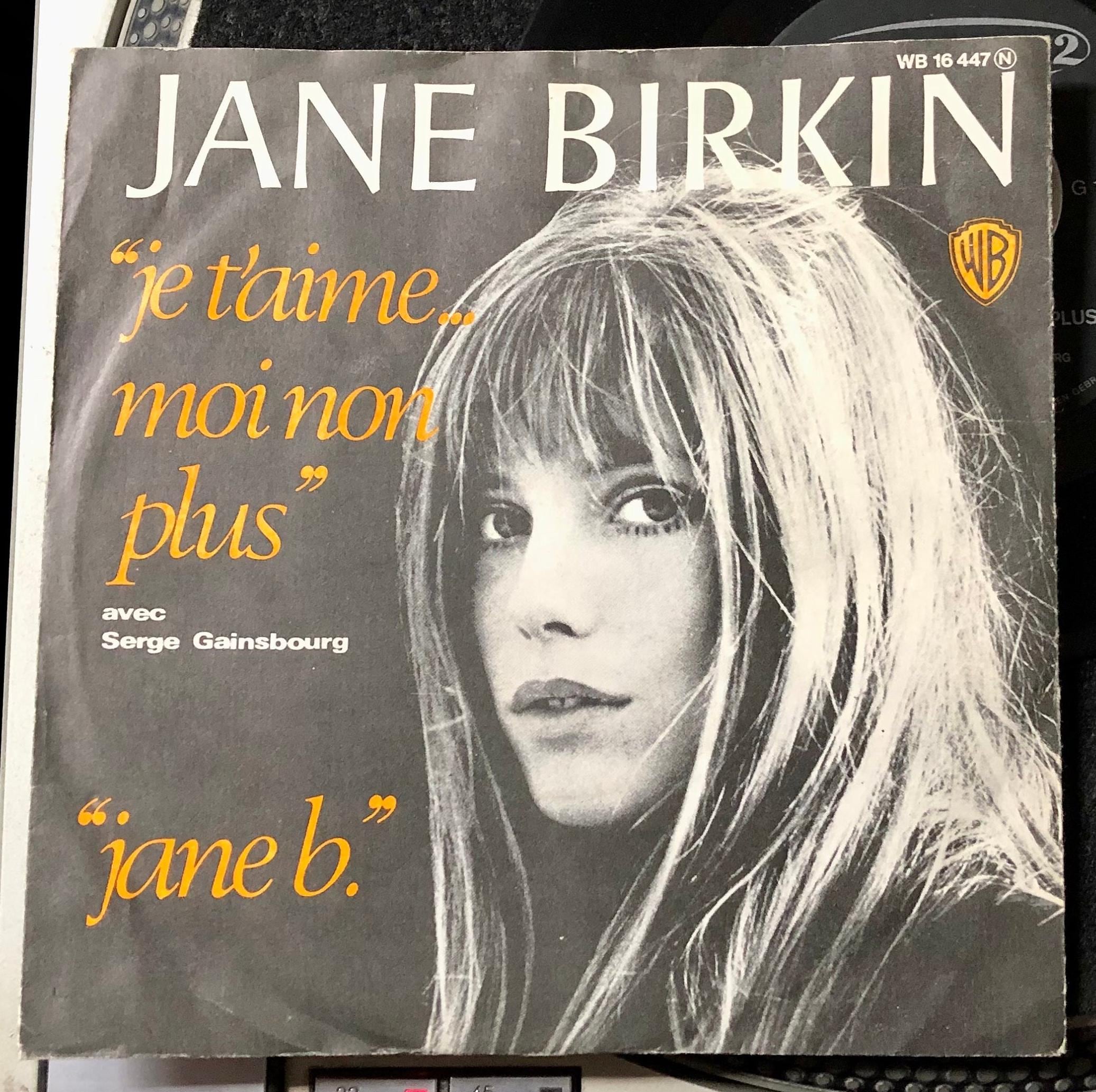 Jane Birkin Avec Serge Gainsbourg - Je T'aime  Moi Non