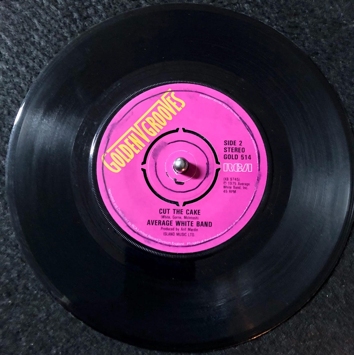 45 Rpm Cake 1981 Average White Band - Pick up the Pieces / Cut the Cake , Vinyl, 7 ...