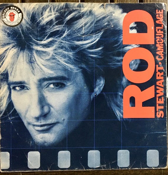 ロッド・スチュワート 直筆サイン入り レコード Rod Stewart