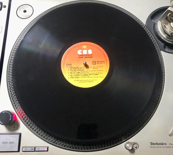 1979年 フリオ・イグレシアス – エモシオネス、レコード、LP、アルバム