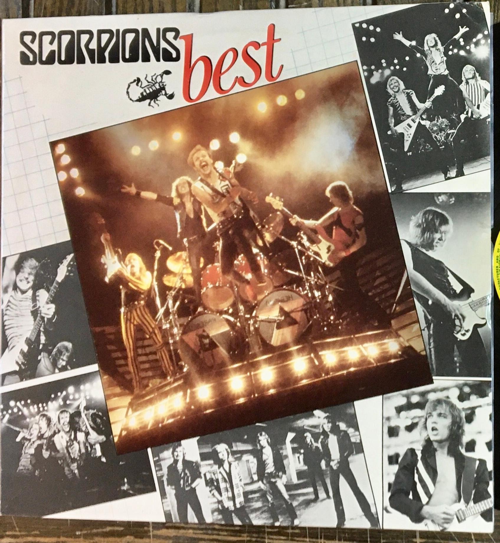 1985 Rare Greek Press , Scorpions – Best , Vinyl, LP, Compilation