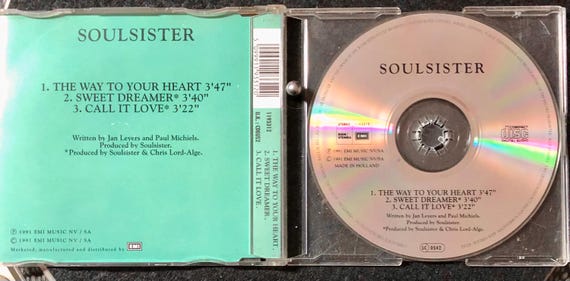 魅力的な価格 , Heart Your to Way the - Soulsister 1991 - CD CD, Etsy - Single 女性情報誌