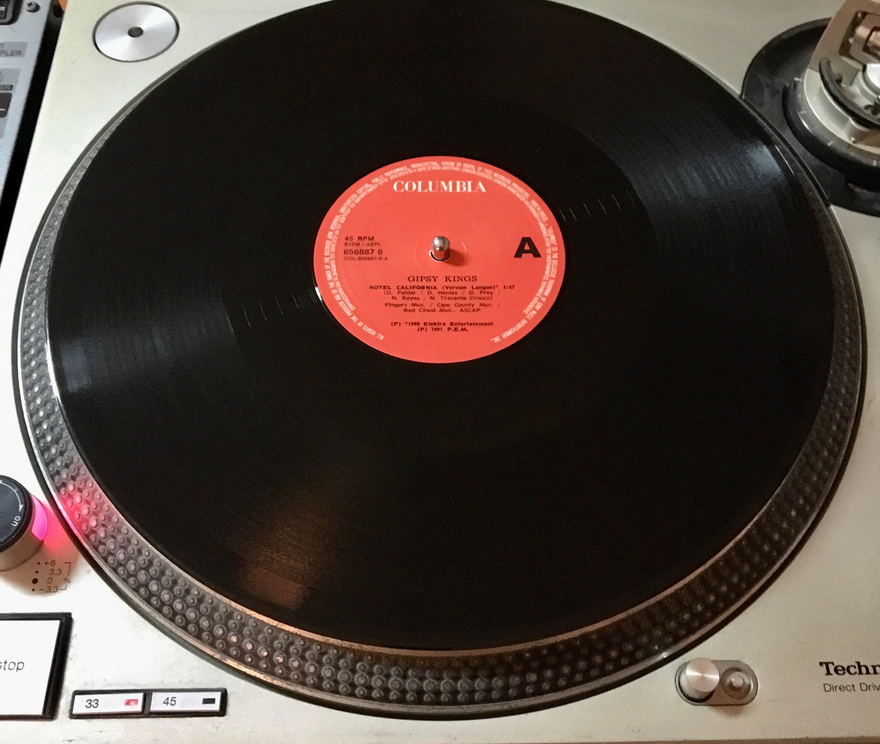 1991 Gipsy Kings Hotel California Vinyl 12 45 RPM Etsy