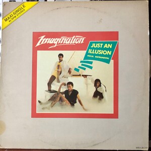 1982 Imagination – Just An Illusion ,Vinyl, 12&quot;, 45 RPM, Maxi-Single