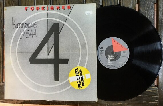 1981 Rare Greek Press Foreigner 4 Vinyl LP Album - Etsy