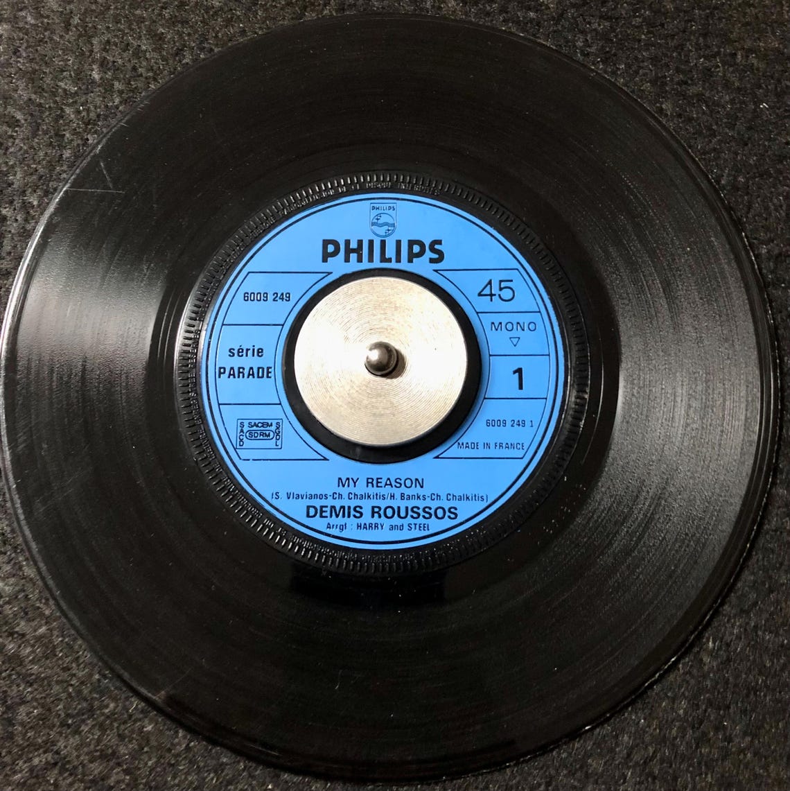 My Reason 1972 Démis Roussos - My Reason , Vinyl, 7