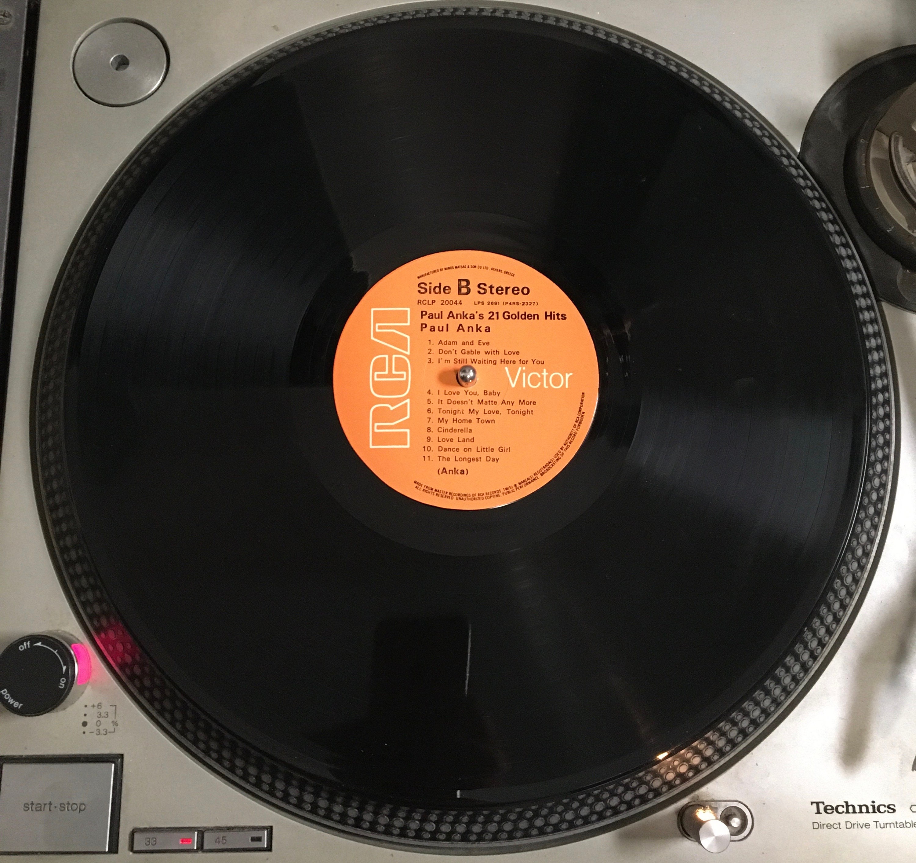 Paul Anka's 21 Golden Hits - Etsy Canada