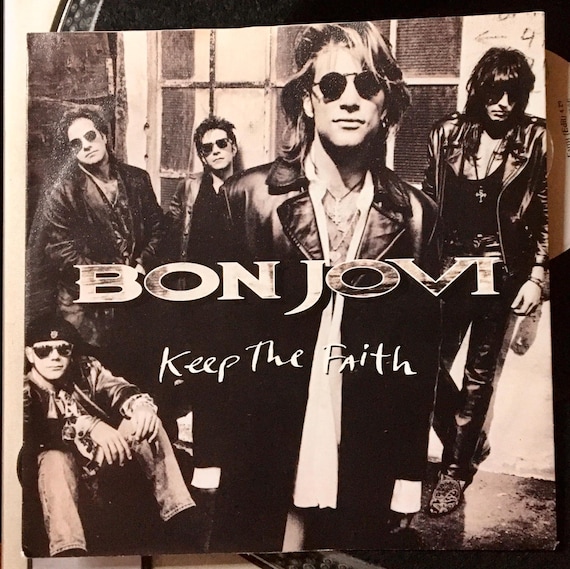 1992 ボン・ジョヴィ – Keep The Faith、レコード、7インチ、45 RPM