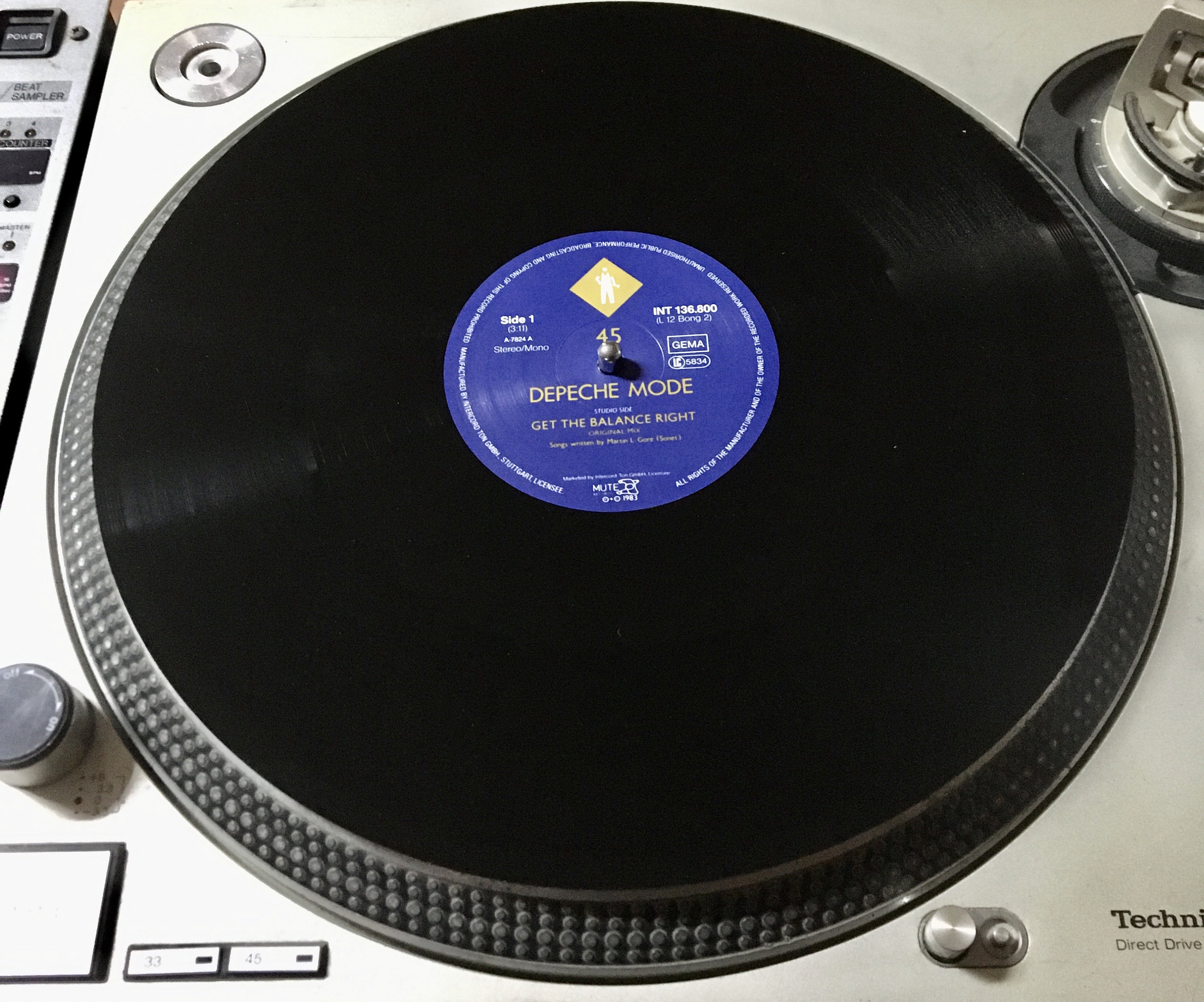 デペッシュ・モード キャント・ゲット・イナフ EP レコード デペッシュ