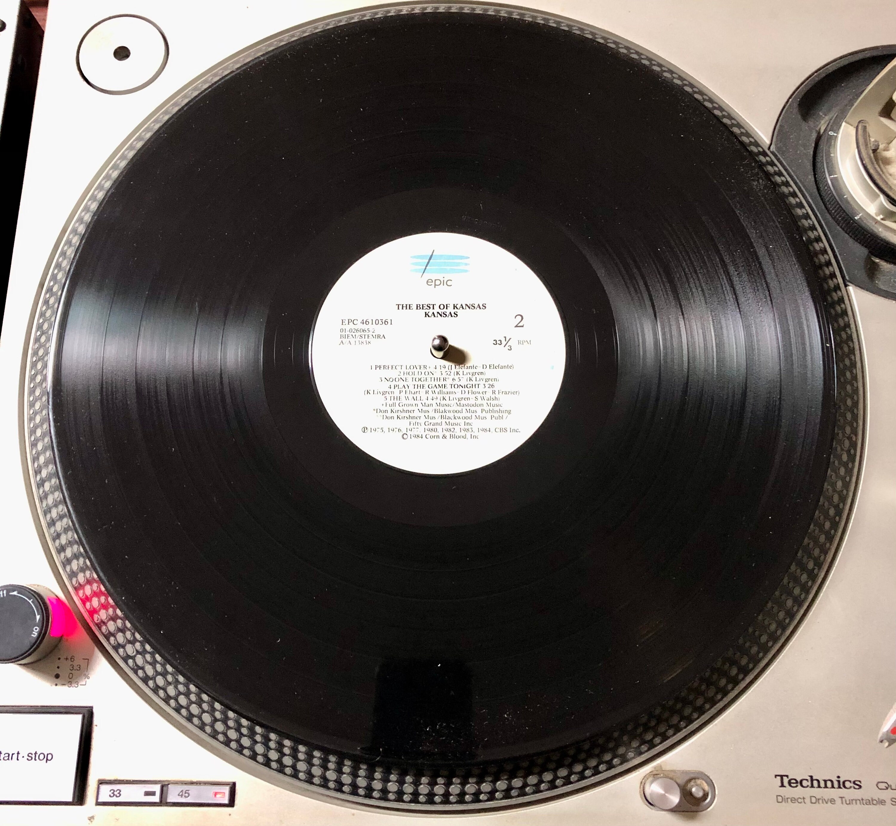 1987 Kansas the Best of Kansas , Vinyl, LP, Compilation Etsy