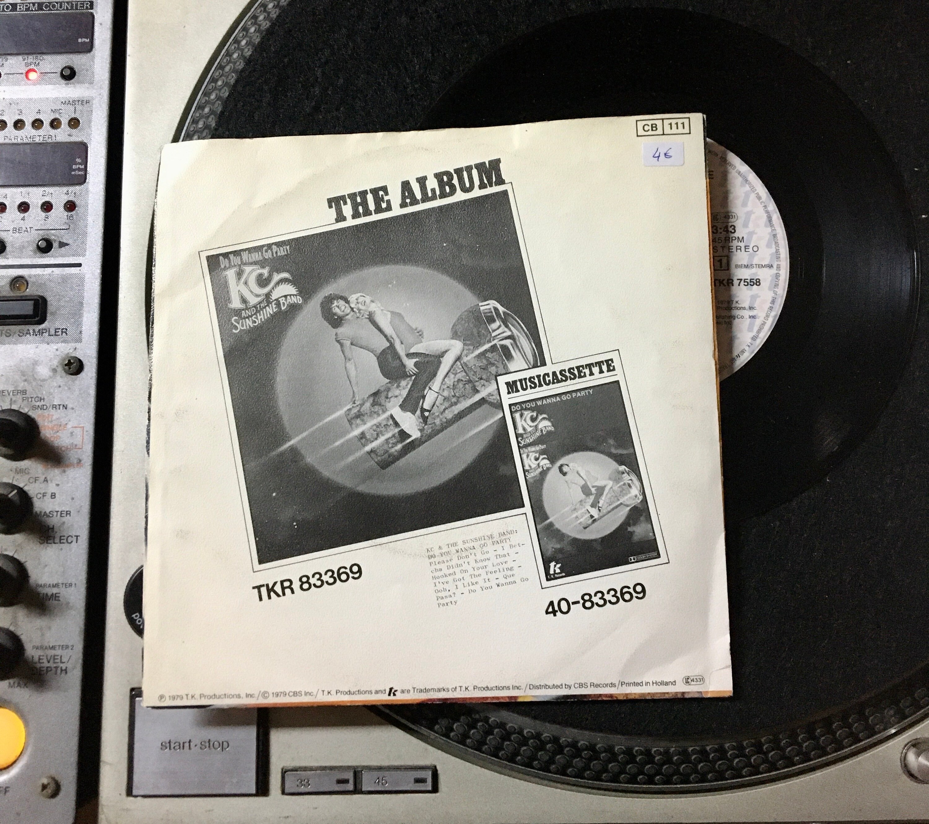 1979 KC and the Sunshine Band – Please Don't Go , Vinyl, 7