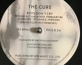 The Cure – Boys Don't Cry – Vinyl (LP, Album), 1980 [r625276