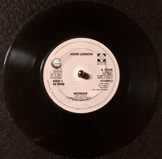 John Lennon Vinyl Woman 1981