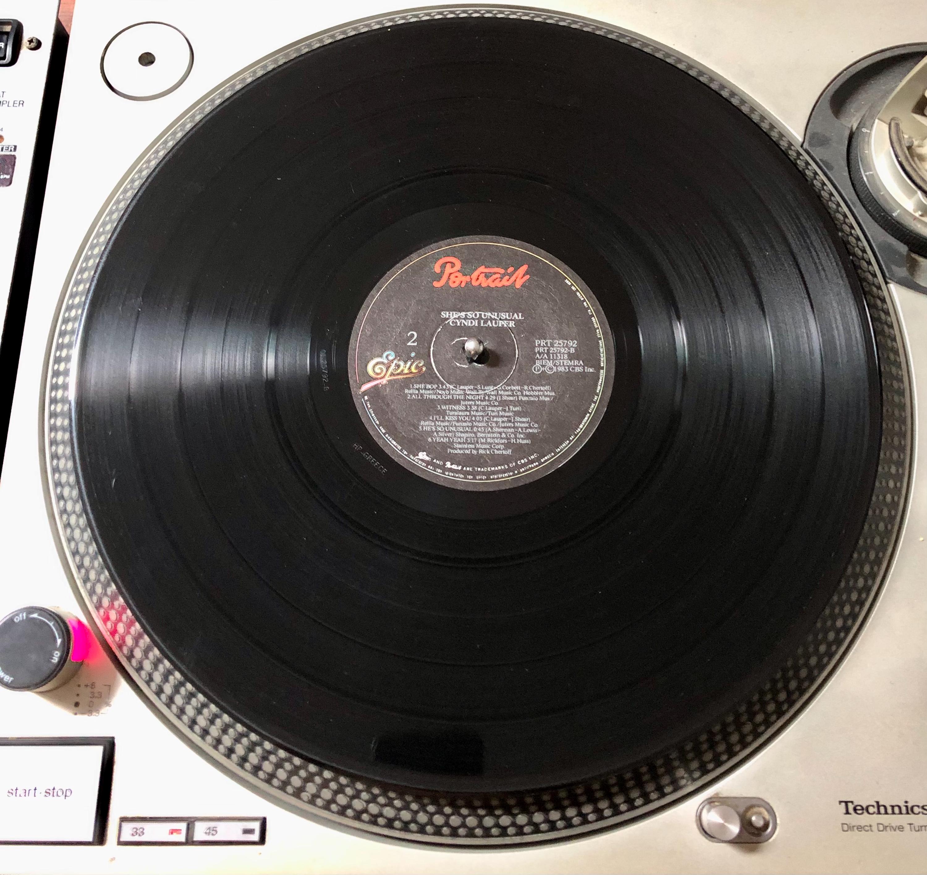 1984 Cyndi Lauper – She's so Unusual , Vinyl, LP, Album - Etsy